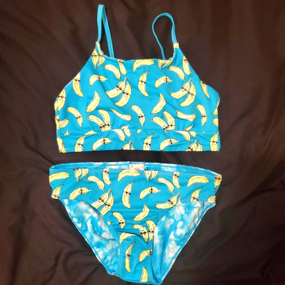 Banana 2 Piece Bikini Bathing Suit